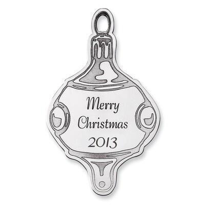 Christmas Ornament Sterling Silver QQ350, MPN: QQ350,
