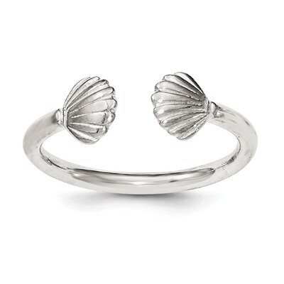 Shell Ring Sterling Silver QR6238, MPN: QR6238,
