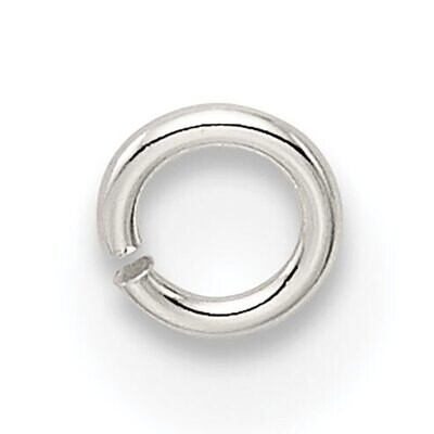 22 Gauge 3.2mm Round Jump Ring Sterling Silver SS2866, MPN: SS2866,