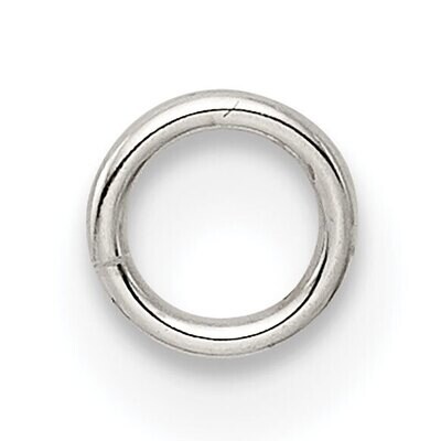 22 Gauge 4.2mm Round Jump Ring Sterling Silver SS2867, MPN: SS2867,
