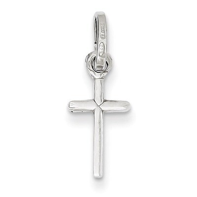 Cross Charm Sterling Silver QP1135, MPN: QP1135, 886774559056