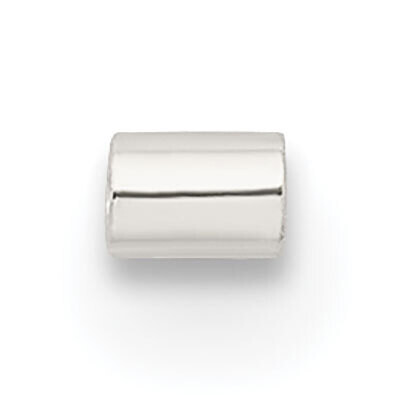 2.1 x 1.5mm Polished Cut Tube Sterling Silver SS4210, MPN: SS4210,