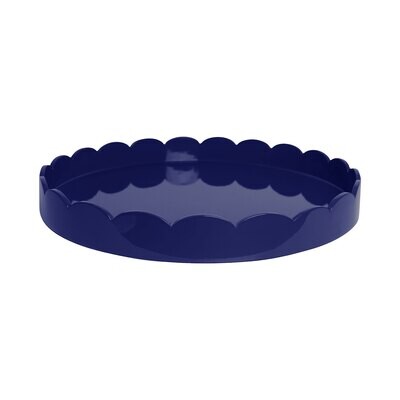 Addison Ross Leaf Green Round Large Lacquered Scallop Tray 20 x 20 Inch Lacquer TR7303, MPN: TR7303…