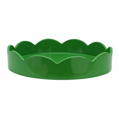 Addison Ross 8.5 x 8.5 Inch Scallop Tray Leaf Wood TR6408, MPN: TR6408, UPC/EAN: 5024043197881