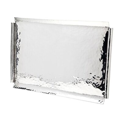 Ricci Large Rectangular Tray 20&quot; 18/10 Stainless Steel 9502, MPN: 9502,