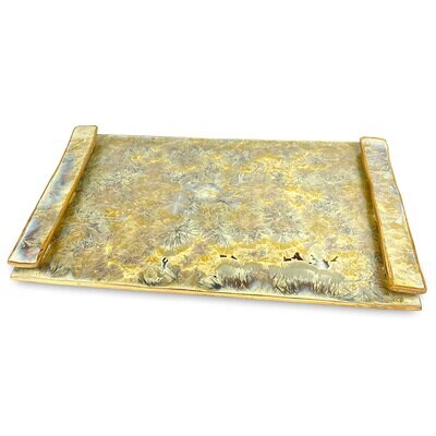 Michael Wainwright Borealis Gold Large Handled Tray 92BO59, MPN: 92BO59,