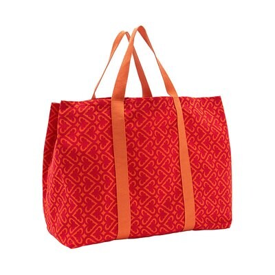 Le Jacquard Francais Monoi Red Beach Bag 30 x 21 Inch 28789, MPN: 28789, 3660269287894