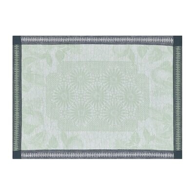 Le Jacquard Francais Jardin D&#39;Orient Light Green Placemat 20 x 14 Inch 27504 Set of 4, MPN: 27504, …