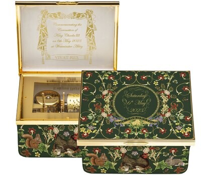Halcyon Days HMTK Celebration of the Natural World Prestige Musical Enamel Box LE 100 plays Les Qua…