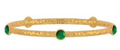 Halcyon Days Cabochon Emerald Jewel Gold Torque Bangle Bracelet BPCAB09HTG, MPN: BPCAB09HTG,