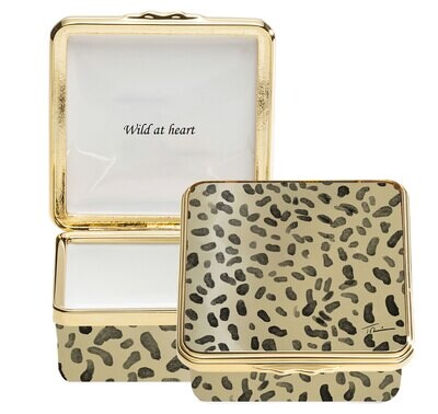 Halcyon Days TR Leopard Enamel Box ENTRA0158G, MPN: ENTRA0158G,