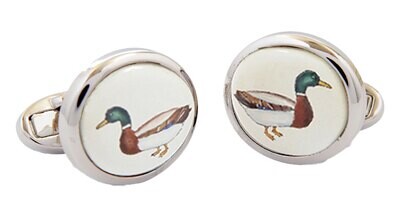 Halcyon Days Mallard Sterling Silver Cuff Braceletlinks CLMAL05RDS, MPN: CLMAL05RDS,