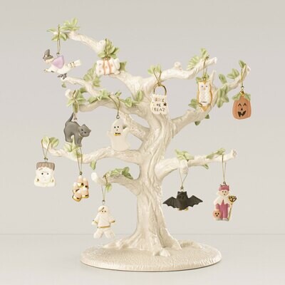 Lenox Ornament Sets Trick Or Treat12-Piece Ornament Set and Tree 828081, MPN: 828081,