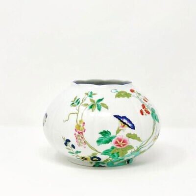 Royal Limoges Paradis Bleu Round Vase Small XV20-DIV20805, MPN: XV20-DIV20805, 3700409925153