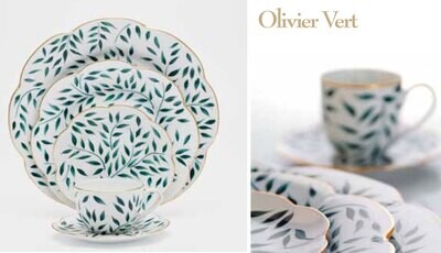 Royal Limoges Olivier Vert Round Nym Vase Large XV19-DIV12010V, MPN: XV19-DIV12010V, 3700409925092