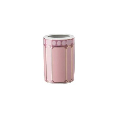 Rosenthal Swarovski Signum Vase 6 Inch Rose Pink 10570-426350-26015, MPN: 10570-426350-26015, 79095…