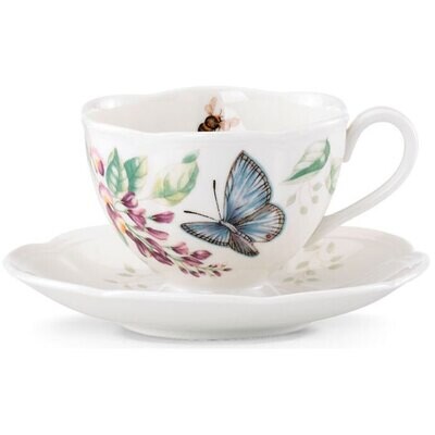 Lenox Butterfly Meadow Cup &amp; Saucer 812098, MPN: 812098, 882864238702