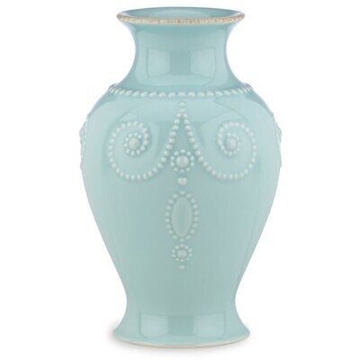 Lenox French Perle Ice Blue Vase 869508, MPN: 869508, 882864680594