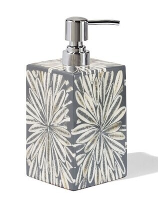 LADORADA Gray Almendro Soap Dispenser SD-GA-CD-0303, MPN: SD-GA-CD-0303,