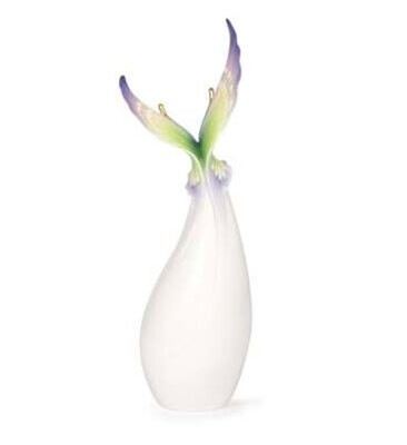 Franz Porcelain Flying High Papillon Butterfly Design Sculptured Porcelain Vase FZ03935, MPN: FZ039…