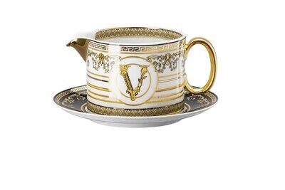 Versace Virtus Gala Sauce Boat 10 x 6 Inch, MPN: 19335-403758-11622, 790955188297