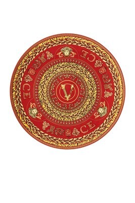 Versace Virtus Holiday Christmas Plate 11.75, MPN: 19335-409949-20021, 790955174290