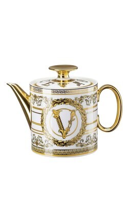 Versace Virtus Gala White Tea Pot, MPN: 19335-403730-14230, 790955188402