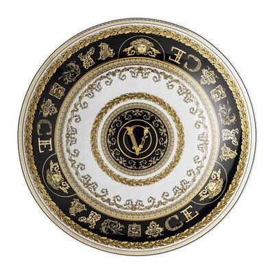 Versace Virtus Gala Bowl Footed 13 3/4 Inch, MPN: 11280-403758-22885, 790955188471