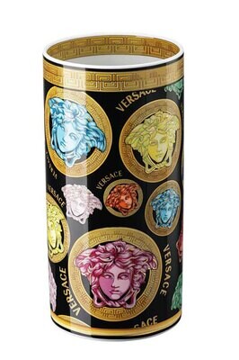 Versace Medusa Amplified- Multicolor Vase 9 1/2 Inch, MPN: 12767-403763-26024, 790955189270