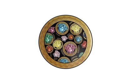 Versace Medusa Amplified- Multicolor Bread &amp; Butter Plate 6 2/3 Inch, MPN: 19335-403763-10217, 7909…