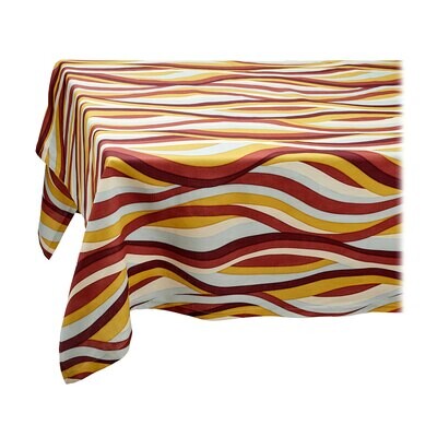 L&#39;Objet Linen Tablecloth 70x90 Inch Landscape Multi Color LN6520, MPN: LN6520, 810009645399