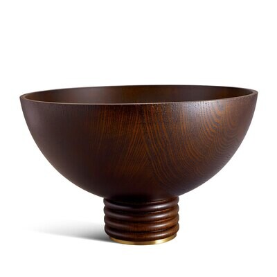 L&#39;Objet Alhambra Ring Bowl Lg Smoked Ash AH101, MPN: AH101, 810009645511