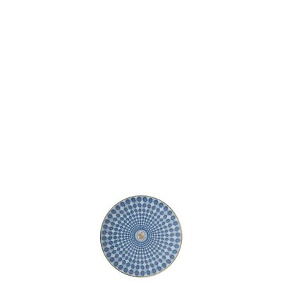 Rosenthal Swarovski Signum Plate 4 Inch Azure Blue 11280-426351-10850, MPN: 11280-426351-10850, 790…