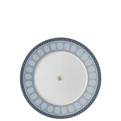 Rosenthal Swarovski Signum Salad Dessert Plate 9 Inch Azure Blue 10470-426351-10223, MPN: 10470-426…