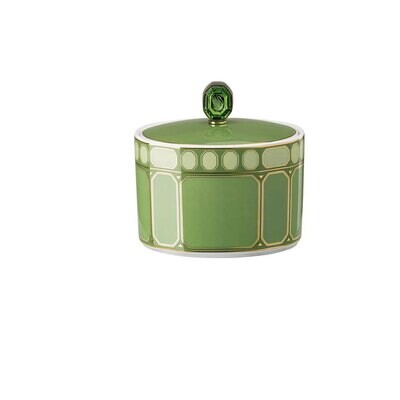Rosenthal Swarovski Signum Sugar Bowl 7 oz Fern Green 10570-426349-14330, MPN: 10570-426349-14330, …