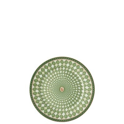 Rosenthal Swarovski Signum Bread &amp; Butter Plate 7 Inch Fern Green 19850-426349-10218, MPN: 19850-42…