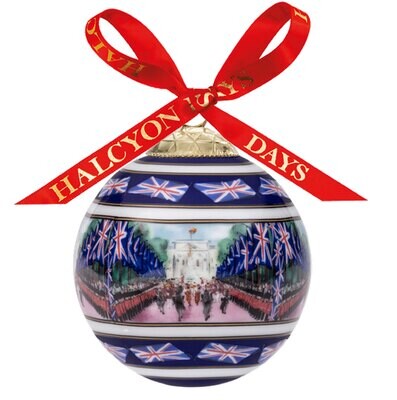 Halcyon Days TR Trooping the Colour 3&quot; Bauble Ornament ENTTT06XBN, MPN: ENTTT06XBN,