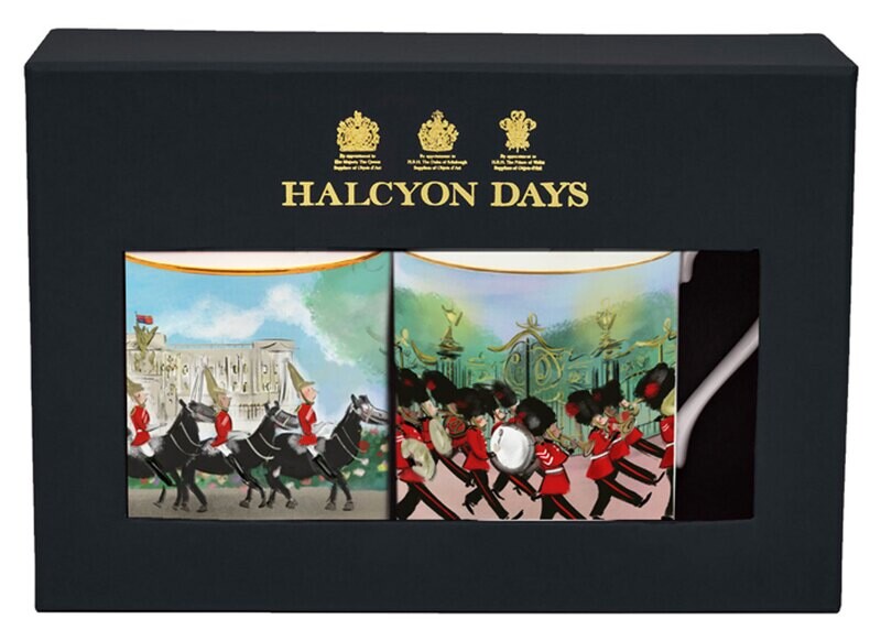 Halcyon Days TR Life Guards &amp; Marching Down the Mall Mug Set BCTLM01MSG, MPN: BCTLM01MSG, 505632781…
