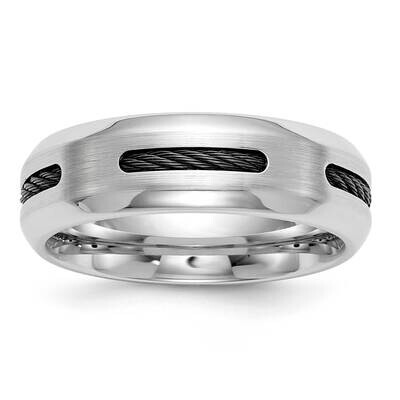 Edward Mirell Cable Accent 7mm Band Cobalt EMR327 by Edward Mirell, MPN: EMR327, 191101331688