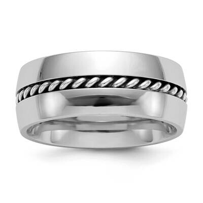Edward Mirell Braided 9mm Band Cobalt EMR325 by Edward Mirell, MPN: EMR325, 191101330391