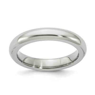 Edward Mirell Domed 4mm Polished Band Tatanium EMR151-4MM by Edward Mirell, MPN: EMR151-4MM,