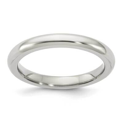 Edward Mirell Domed 3mm Polished Band Tatanium EMR151-3MM by Edward Mirell, MPN: EMR151-3MM,
