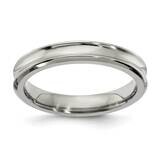 Edward Mirell Titanium Polished Concave 4mm Engravable Band EMR364-4MM by Edward Mirell, MPN: EMR36…