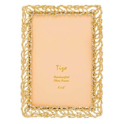 Tizo Roots of Life Jewel-tone Photo Picture Frame Gold 5 x 7 Inch RS1712GL57, MPN: RS1712GL57,