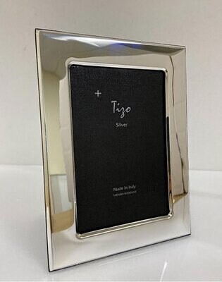 Tizo Silver-plated Super Wide Plain Photo Picture Frame 4 x 6 Inch 7320-46, MPN: 7320-46,