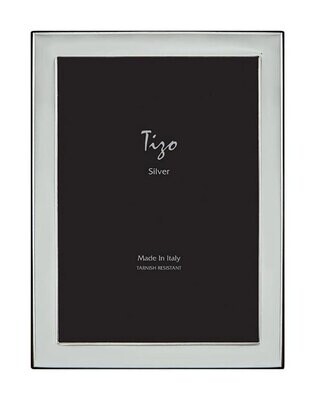 Tizo 5 x 7 Inch Thinish Plain Silver-plated Photo Picture Frame 5131-57, MPN: 5131-57,