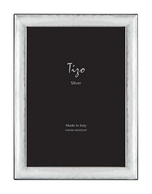 Tizo 5 x 7 Inch Narrow Hammer-tone Silver-plated Photo Picture Frame 5105-57, MPN: 5105-57,