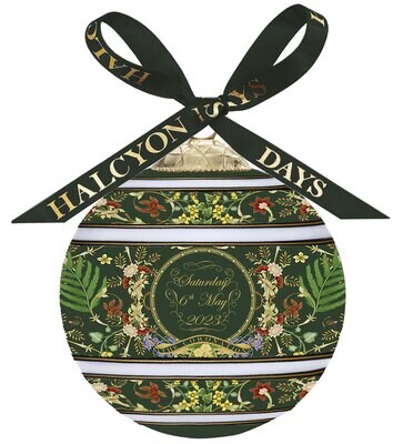 Halcyon Days HMTK Celebration of the Natural World 4&quot; Large Bauble Ornament LE 500 BCCNW09XBLN, MPN…