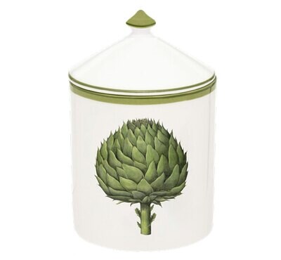Halcyon Days Kitchen Garden Artichoke Elderflower &amp; Vetiver Lidded Candle BCKGA09LCN, MPN: BCKGA09L…