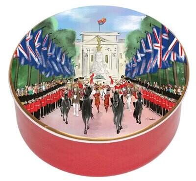 Halcyon Days TR Trooping the Colour Round Trinket Box BCTTT06RBG, MPN: BCTTT06RBG,